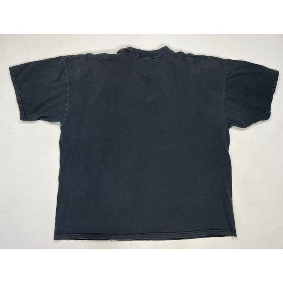 VINTAGE Elfquest Cutter Graphic T-shirt Men XXL Black Comic Book - Picture 3 of 5